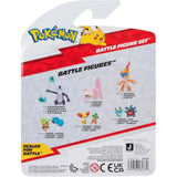 Pokémon Battle Figure Set Pawniard, Squirtle & Monferno
