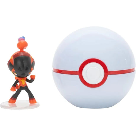 Pokémon Clip 'N' Go  Knarbon mit Premierball
