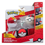 Pokémon Clip 'N' Go Poke Ball Gürtel Set Machollo mit Wiederball & Timerball
