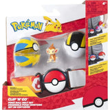 Pokémon Clip 'N' Go Poke Ball Gürtel Set Panflam mit Flottball & Hyperball