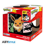 Pokemon Mug Heat Change 460 ml Eevee Cardboard Box
