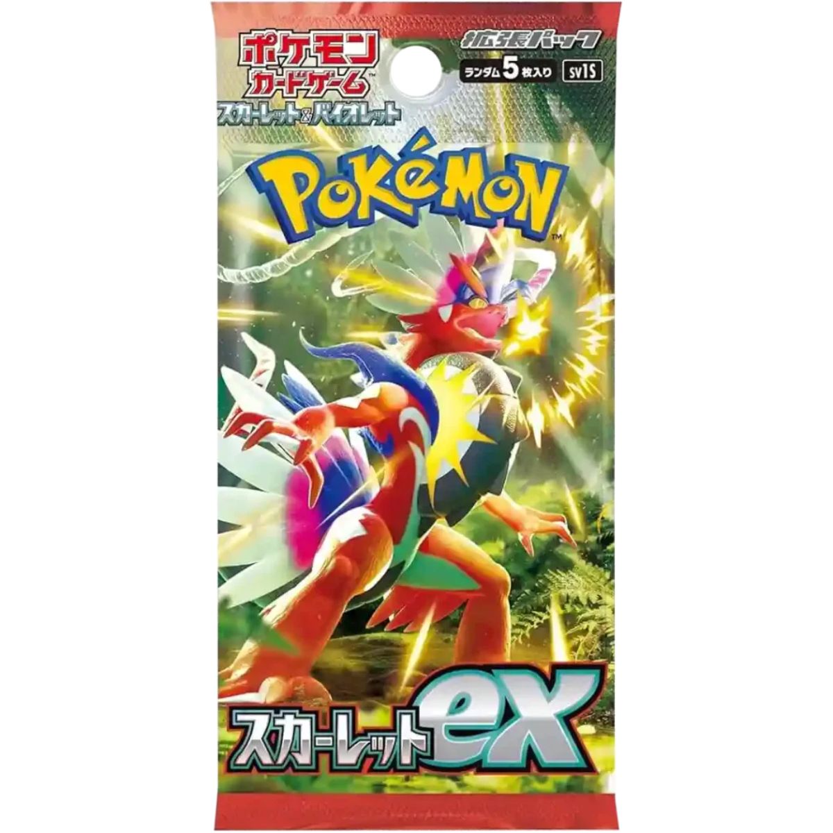 Pokemon Scarlet ex Booster Chinesisch