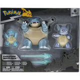 Pokémon Select Evolution Multipack Squirtle #3 Wartortle Blastoise