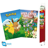 Pokemon Set 2 Posters Chibi 52X38 Environments