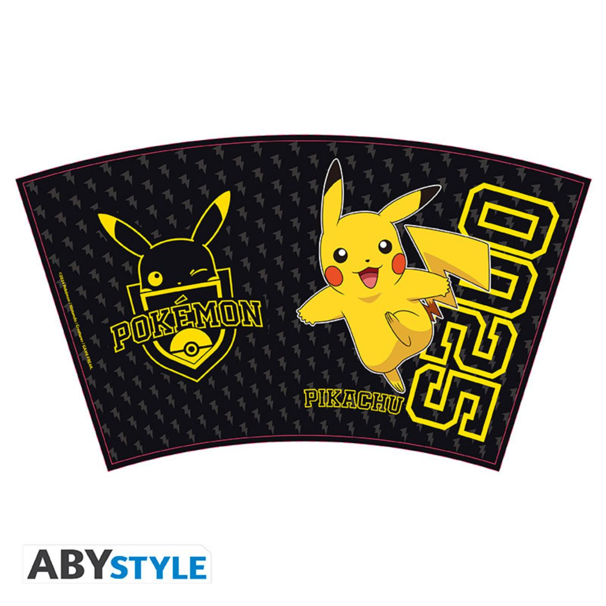 Pokemon Tumbler With Straw 470ml Pikachu Collage
