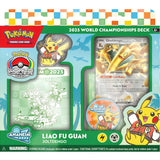 Pokémon World Championship Deck 2025 Riley Mckay Liao Fu Guan Englisch
