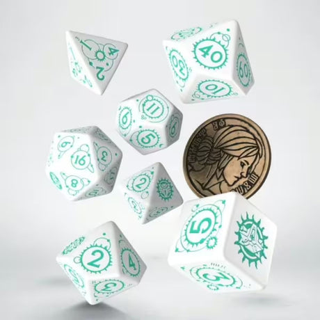 Q-Workshop The Witcher Dice Set Ciri The Law Of Surprise