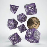 Q-Workshop The Witcher Dice Set Yennefer Lilac And Gooseberries
