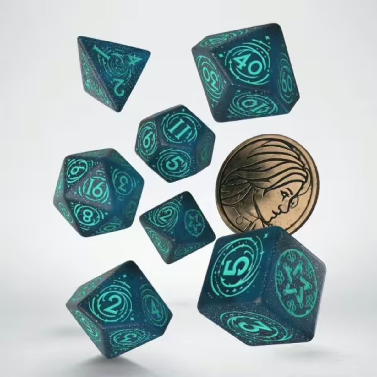 Q-Workshop The Witcher Dice Set Yennefer Sorceress Supreme