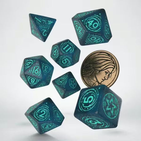 Q-Workshop The Witcher Dice Set Yennefer Sorceress Supreme