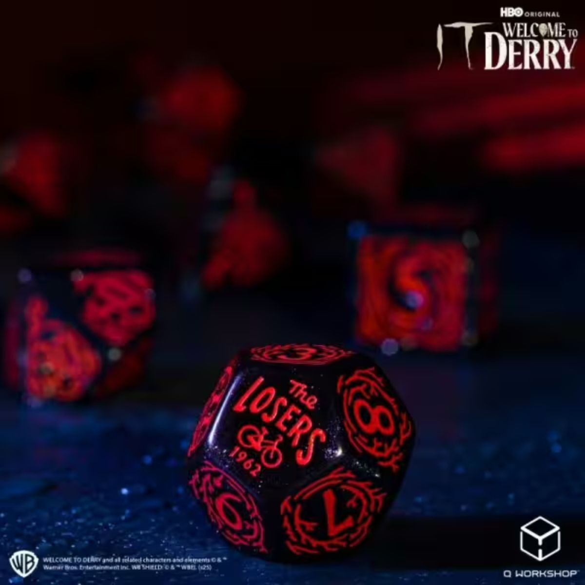 Q-Workshop Welcome To Derry Adults-Only Dice Set