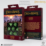 Q-Workshop Shire The Lord Of The Rings Dice Set