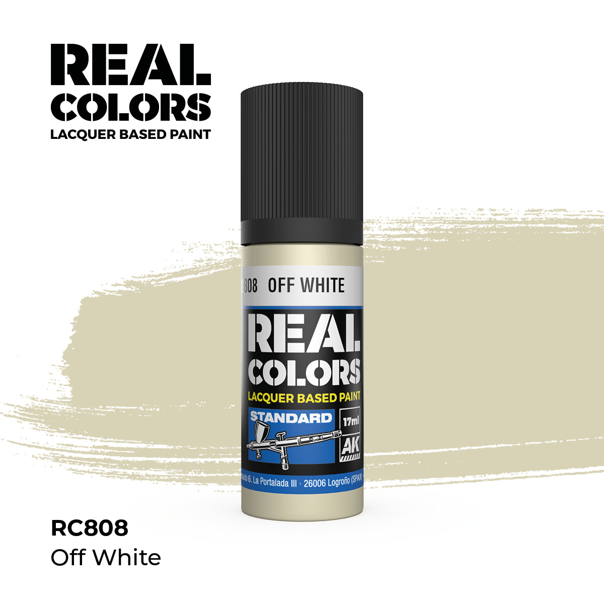 AK Interactive REAL COLORS Off White 17 ml.