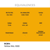 AK Interactive REAL COLORS Yellow Ral 1003 17 ml.