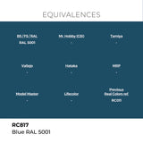 AK Interactive REAL COLORS Blue Ral 5001 17 ml.