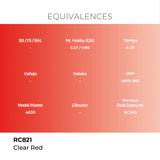 AK Interactive REAL COLORS Clear Red 17 ml.