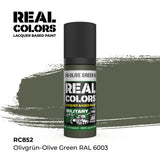 AK Interactive REAL COLORS Olivgrün-Olive Green Ral 6003 17 ml.