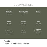 AK Interactive REAL COLORS Olivgrün-Olive Green Ral 6003 17 ml.