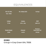 AK Interactive REAL COLORS Graugrün-Grey Green Ral 7008 17 ml.