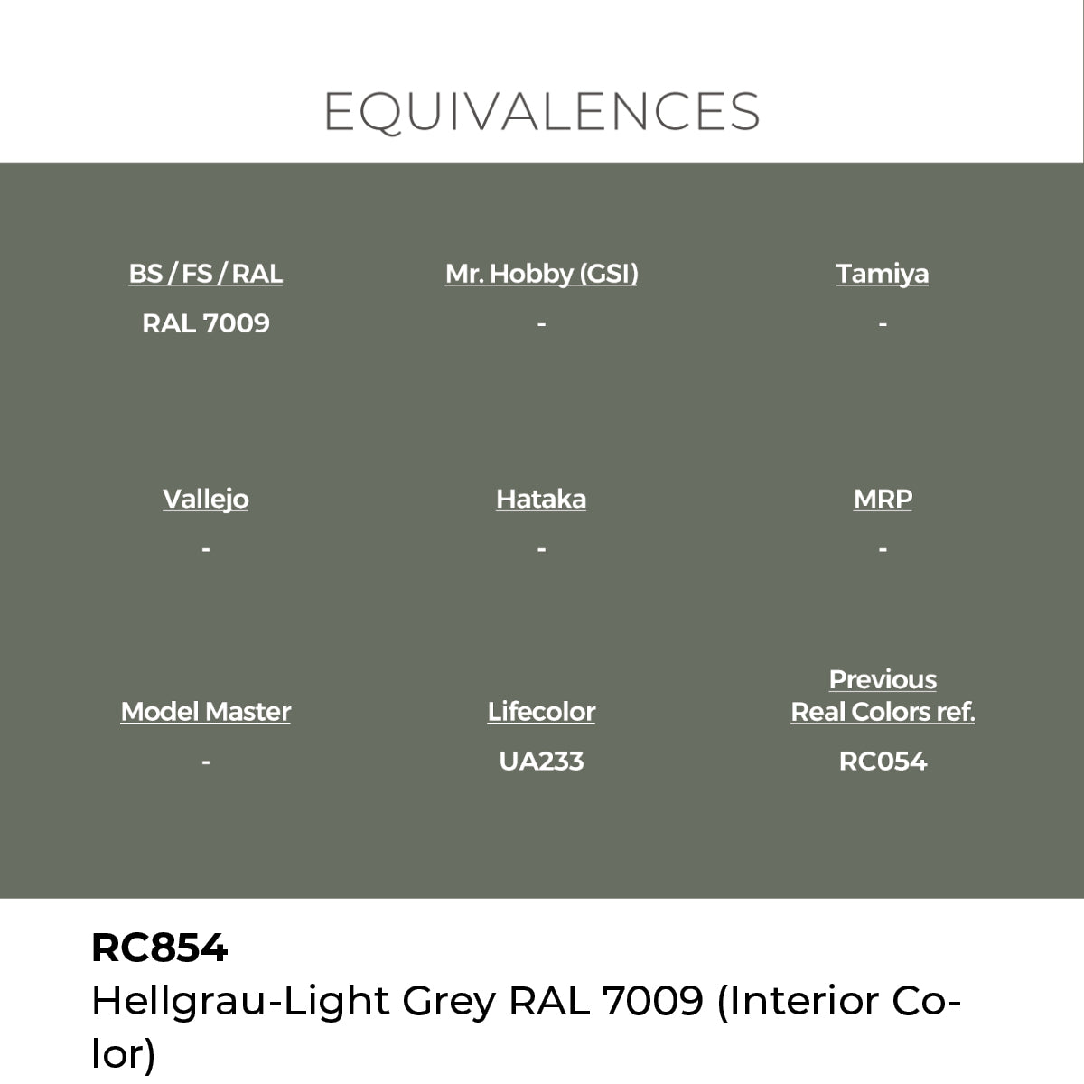 AK Interactive REAL COLORS Hellgrau-Light Grey Ral 7009 (Interior Color) 17 M