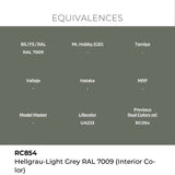 AK Interactive REAL COLORS Hellgrau-Light Grey Ral 7009 (Interior Color) 17 M