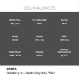 AK Interactive REAL COLORS Dunkelgrau-Dark Grey Ral 7021 17 ml.