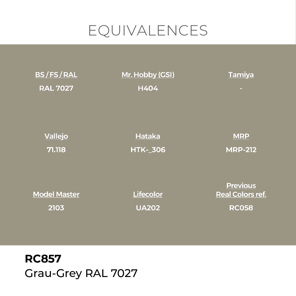 AK Interactive REAL COLORS Grau-Grey Ral 7027 17 ml.