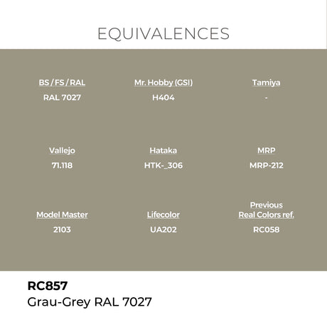 AK Interactive REAL COLORS Grau-Grey Ral 7027 17 ml.