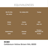 AK Interactive REAL COLORS Gelbbraun-Yellow Brown Ral 8000 17 ml.