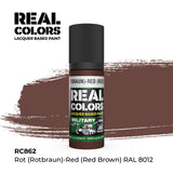 AK Interactive REAL COLORS Rot (Rotbraun)-Red Brown Ral 8012 17 ml.
