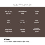 AK Interactive REAL COLORS Rotbraun-Red Brown Ral 8017 17 ml.
