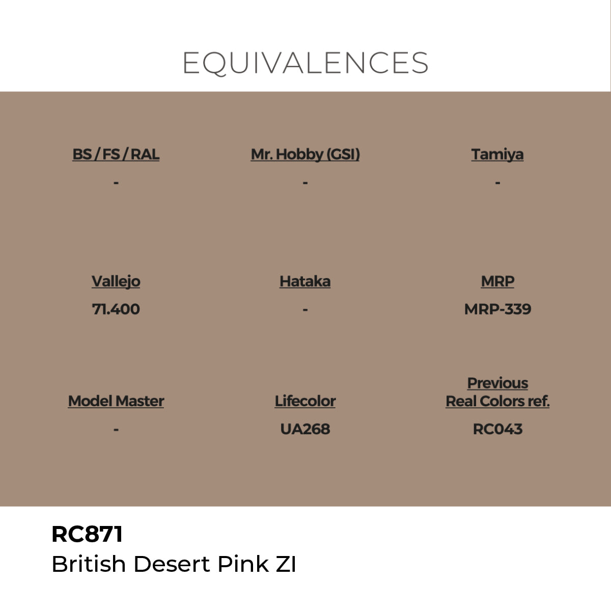 AK Interactive REAL COLORS Bristish Desert Pink Zi 17 ml.