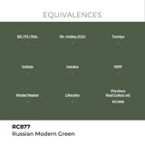 AK Interactive REAL COLORS Russian Modern Green 17 ml.