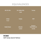 AK Interactive REAL COLORS Idf Early Sand Yellow 17 ml.