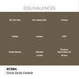 AK Interactive REAL COLORS Olive Drab Faded 17 ml.