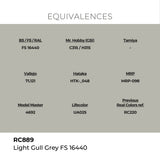 AK Interactive REAL COLORS Light Gull Grey Fs 16440 17 ml.