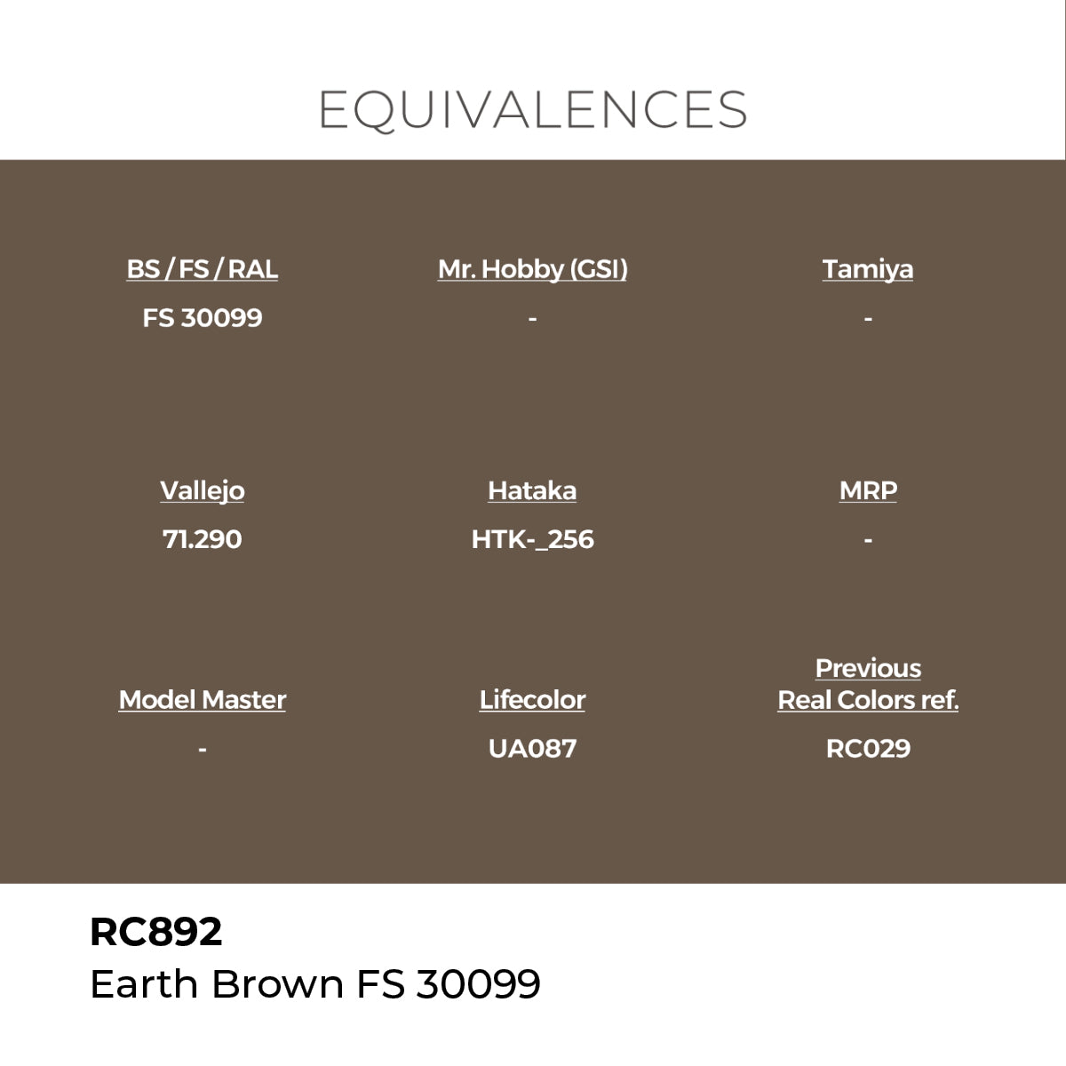 AK Interactive REAL COLORS Earth Brown Fs 30099  17 ml.