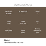 AK Interactive REAL COLORS Earth Brown Fs 30099  17 ml.