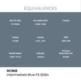 AK Interactive REAL COLORS Intermediate Blue Fs 35164 17 ml.