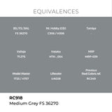 AK Interactive REAL COLORS Medium Grey Fs 36270 17 ml.