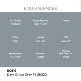 AK Interactive REAL COLORS Dark Ghost Grey Fs 36320 17 ml.