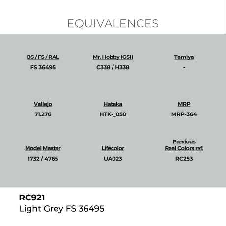 AK Interactive REAL COLORS Light Grey Fs 36495 17 ml.