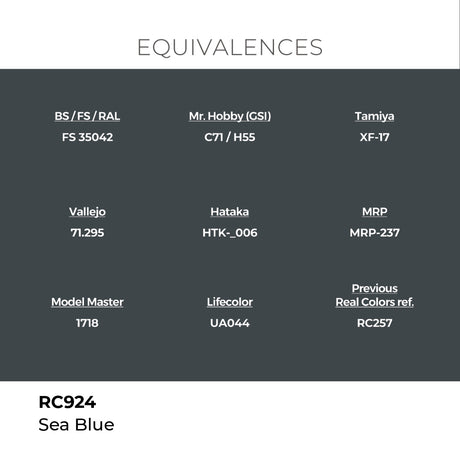 AK Interactive REAL COLORS Sea Blue 17 ml.