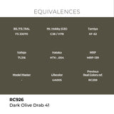 AK Interactive REAL COLORS Dark Olive Drab 41 17 ml.