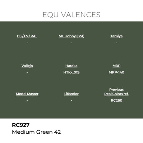 AK Interactive REAL COLORS Medium Green 42 17 ml.