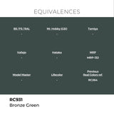 AK Interactive REAL COLORS Bronze Green 17 ml.