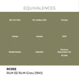 AK Interactive REAL COLORS Rlm 02 Rlm-Grau (1941) 17 ml.