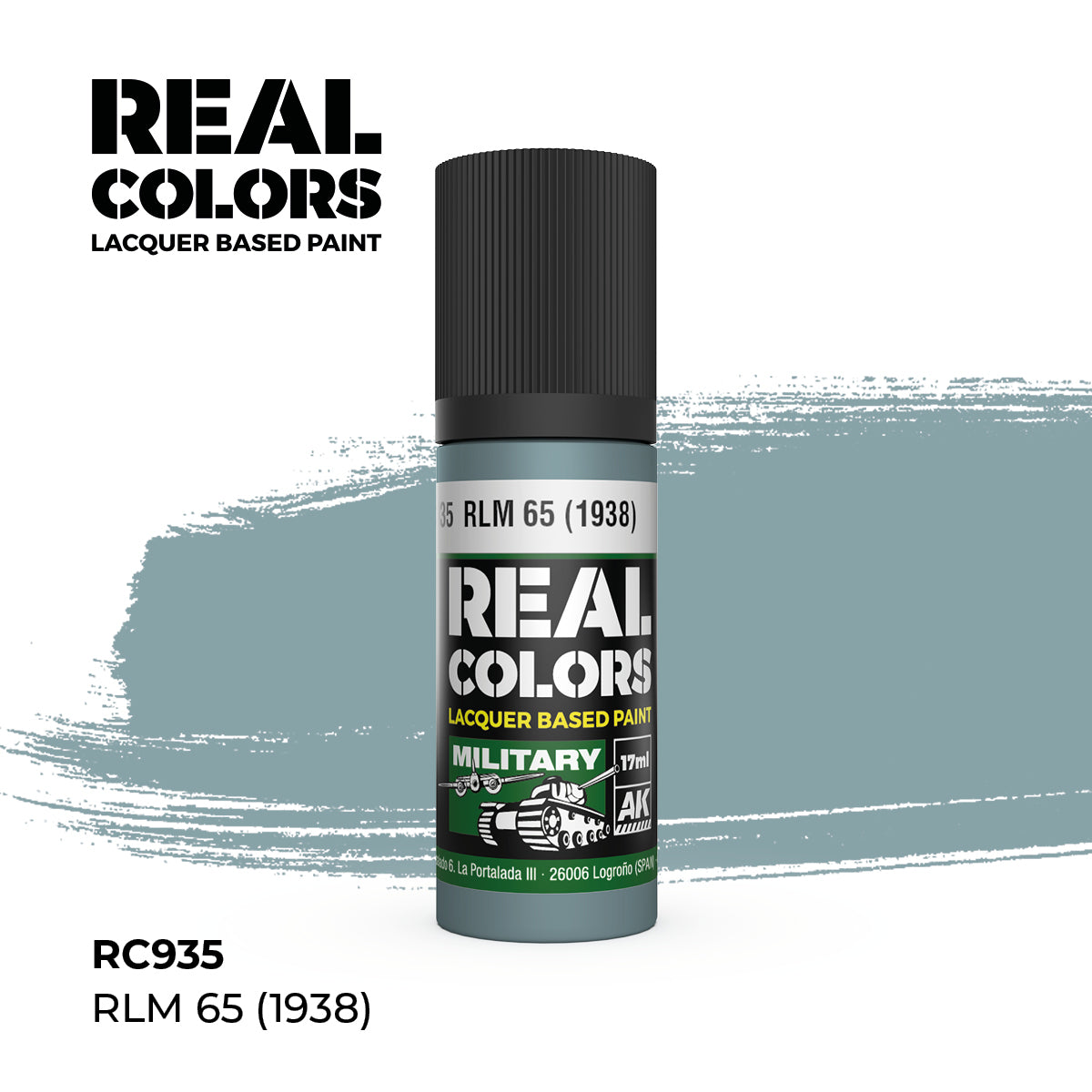 AK Interactive REAL COLORS Rlm 65 (1938) 17 ml.
