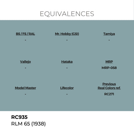 AK Interactive REAL COLORS Rlm 65 (1938) 17 ml.
