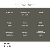 AK Interactive REAL COLORS Rlm 74 17 ml.